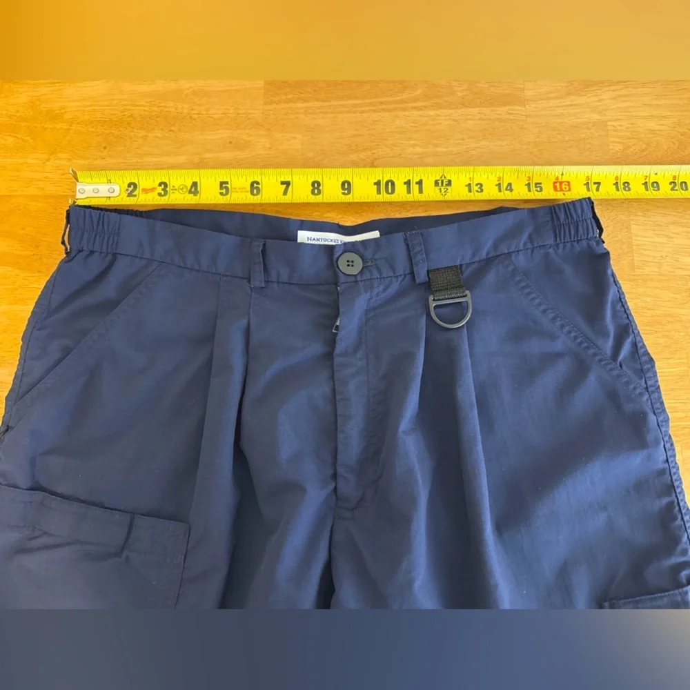 Nantucket Knee Pants Shorts Sailing Boating Blue L 90s USA